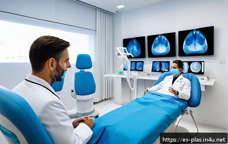 성형외과 추천 지역 - A modern, high-tech medical clinic in Madrid specializing in plastic surgery, featuring surgeons in ...